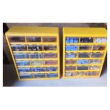 2 Yellow Storage Containers w/New Electronic Parts