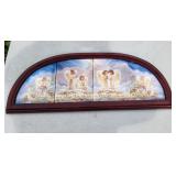 Bradford Exchange Bless Our Home Framed Plates