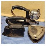 Antique Irons Coal Steam