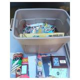 Large Bin of Various Sports Cards 1000 +