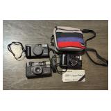Cameras Olympus Quick Shooter Minolta AF Vivitar