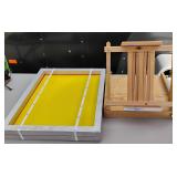 Screen Printing Frames + Tabletop Easel