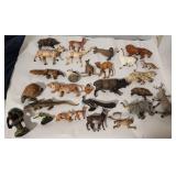 Vintage Composition Elastolin Animal Figurines