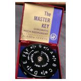 Kratt Master Key Chromatic Pitch Pipe A-440 13 key