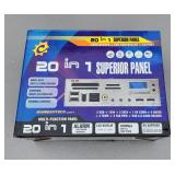 New 20 in 1 Computer Case Panel Command Center