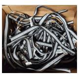 58 1" Reflective Nylon Dog Collars 13"-16"
