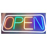 New Silicone Neon Flex Open Sign with Remote