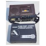 Superscope Marantz Cassette Player and Mic