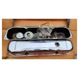 Vintage Valve Covers Chrome 383 Mopar Used