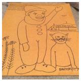 Jack Savitsky Coal Miner Drawing Circus Board 79