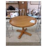 42" Round Wood Table