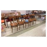 Set of Matching Wooden Chairs