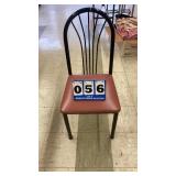 Metal Chair with Padding