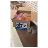 Lot of Clear Drinking Glasses