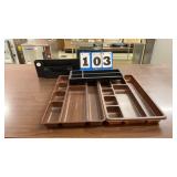Lot of Desk/Drawer Organizers