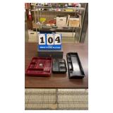 Assorted Drawer Organizers and Cash Box