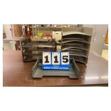 Lot of Plastic Organizer Trays