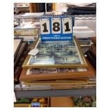 9 frames with pictures of restaurant equipment