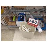 Carrying bags, other assorted advertising samples