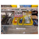 Office supplies, shower rings