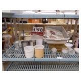 Assorted dishware