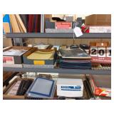 Cab separators, report covers, folders