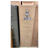4-Drawer File Cabinet