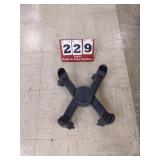 Adjustable floor roller