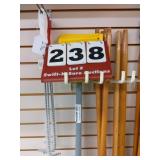 (2) Mop handles