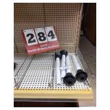 (4) overflow tubes for bar sink