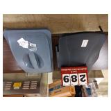 2 trash can lida- mismatched