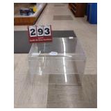 Plastic display case