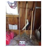 Rake, Floor Broom, Pitch Fork