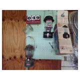 Lot of 3 Coleman Lanterns