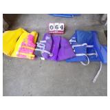 Assorted Life Jackets