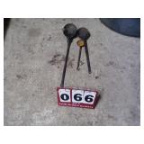 Lot of Cast-Iron Ladles