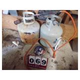 Propane Bottles And Torch