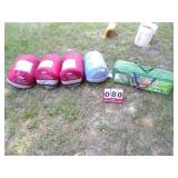 Coleman Tent and 4 Sleeping Bags
