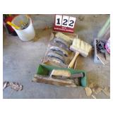 Lot of Masonry Tools & Items