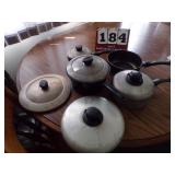 Assorted Pans and Lids