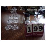 Wine Glasses and Glass Glasses