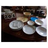 Assorted Plates and Bowls