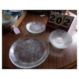 Glass Plates and Bowls