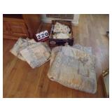 Comforter and Assorted Sheets