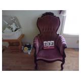 Pair Vintage Upholstered Chairs