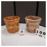 Pair of Terracotta Planters