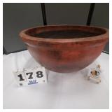 Rust Terracotta Planter (Large bowl Style)