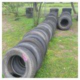Lot of Bus Tires