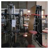 Stool Seating Cafeteria Tables