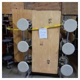 Stool Seating Cafeteria Tables